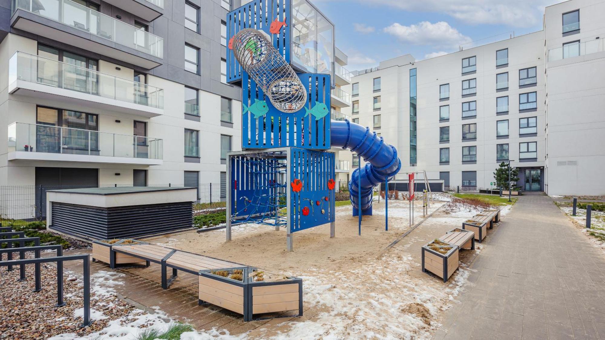 Apartamenty Sun & Snow Przystan Letnica Gdańsk Buitenkant foto