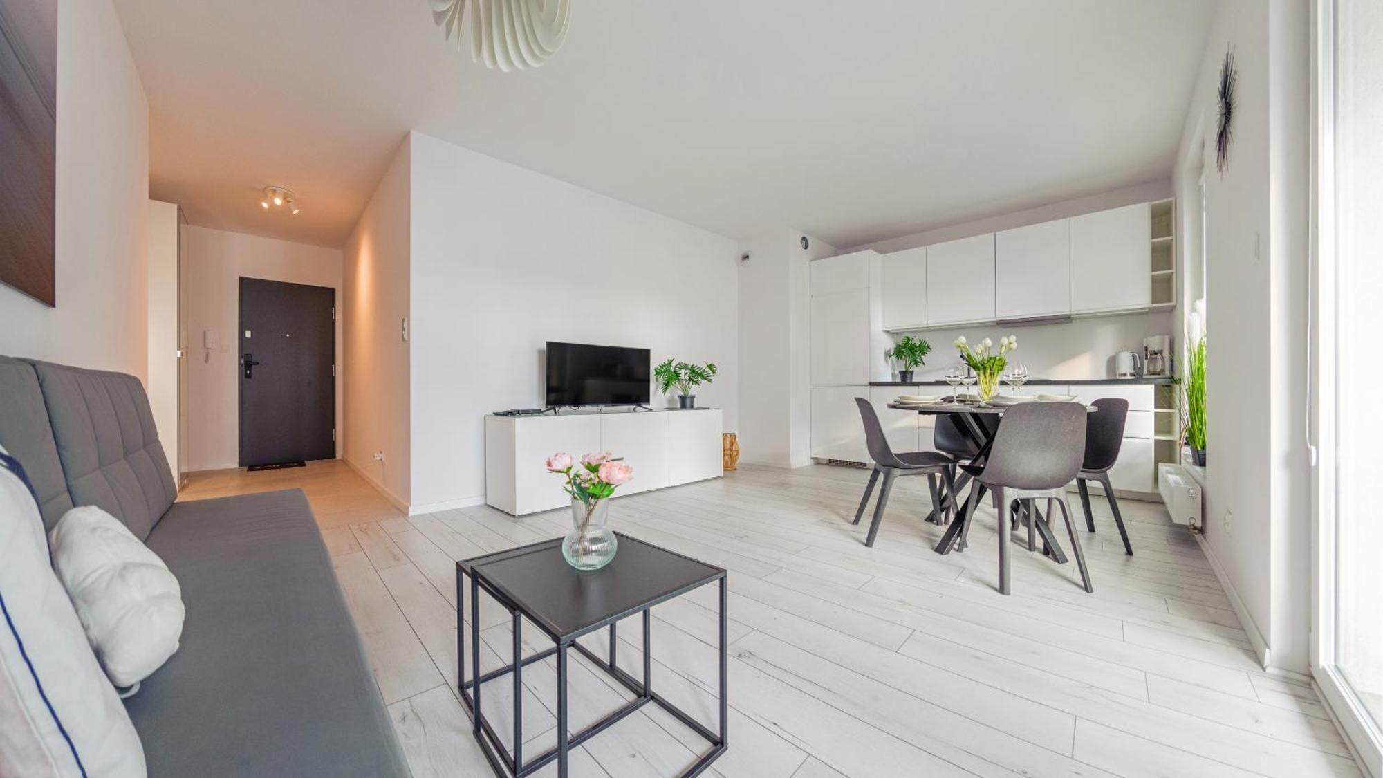 Apartamenty Sun & Snow Przystan Letnica Gdańsk Buitenkant foto