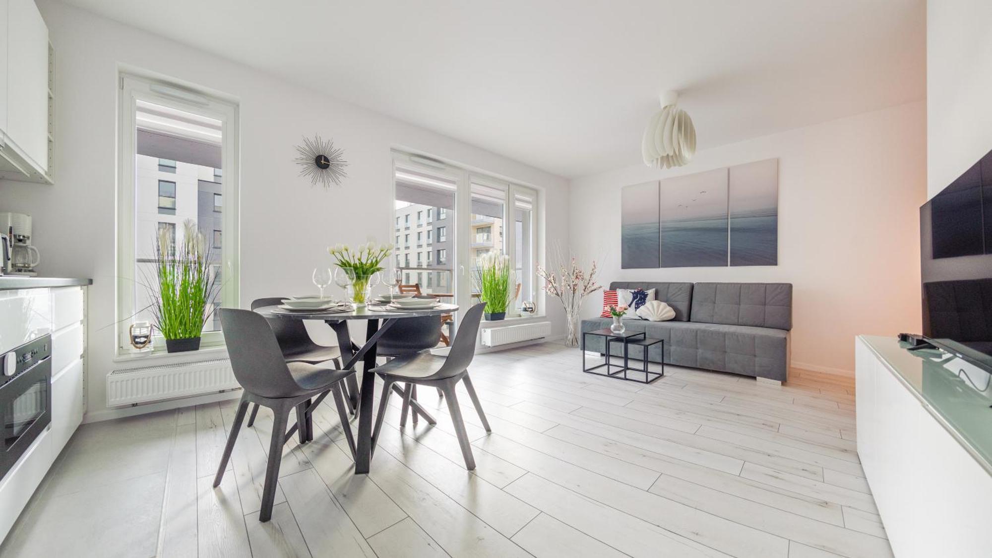 Apartamenty Sun & Snow Przystan Letnica Gdańsk Buitenkant foto